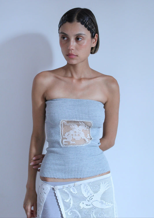 The Filet Lace Top (The Dragon)