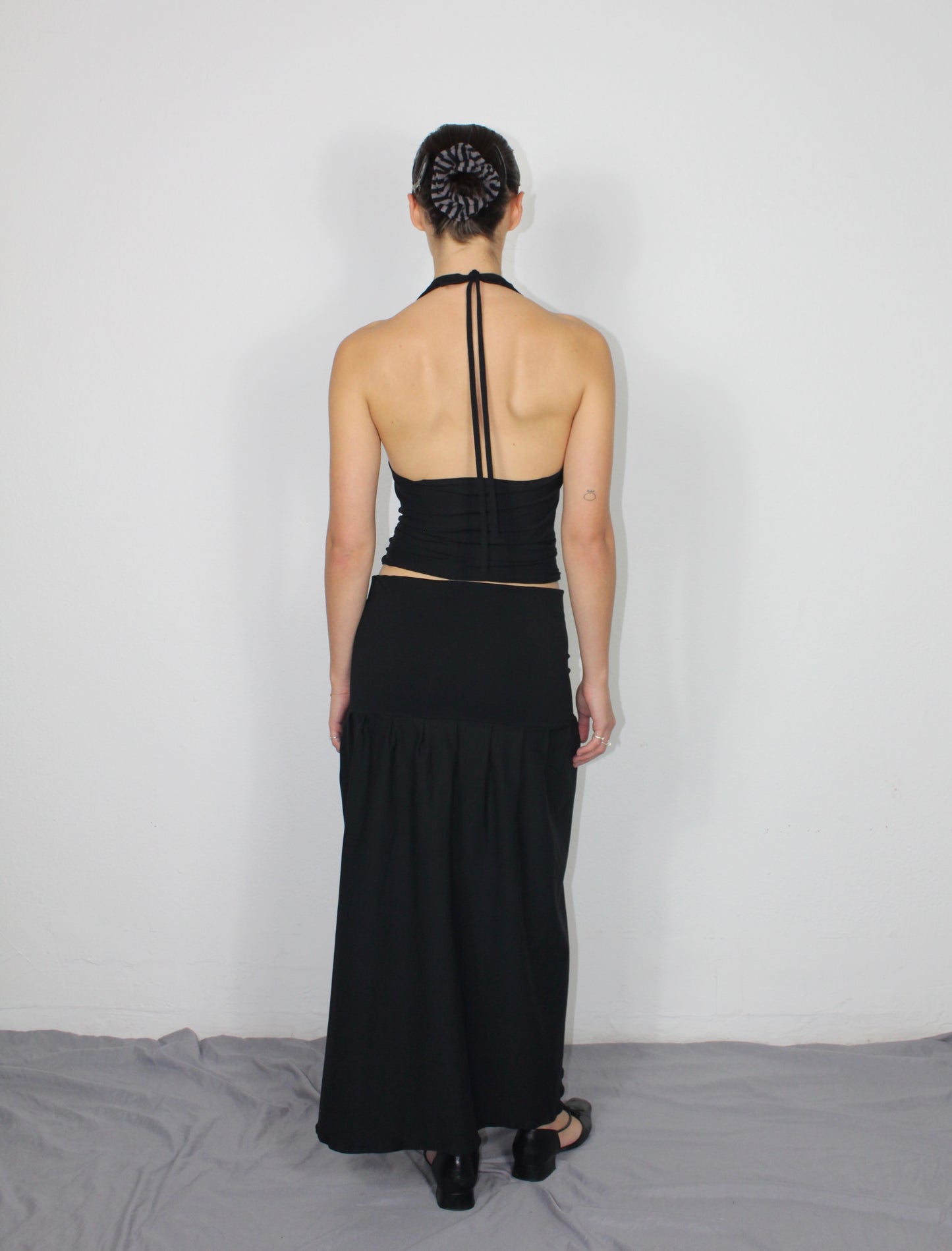 The Mevanou Skirt (In Black)