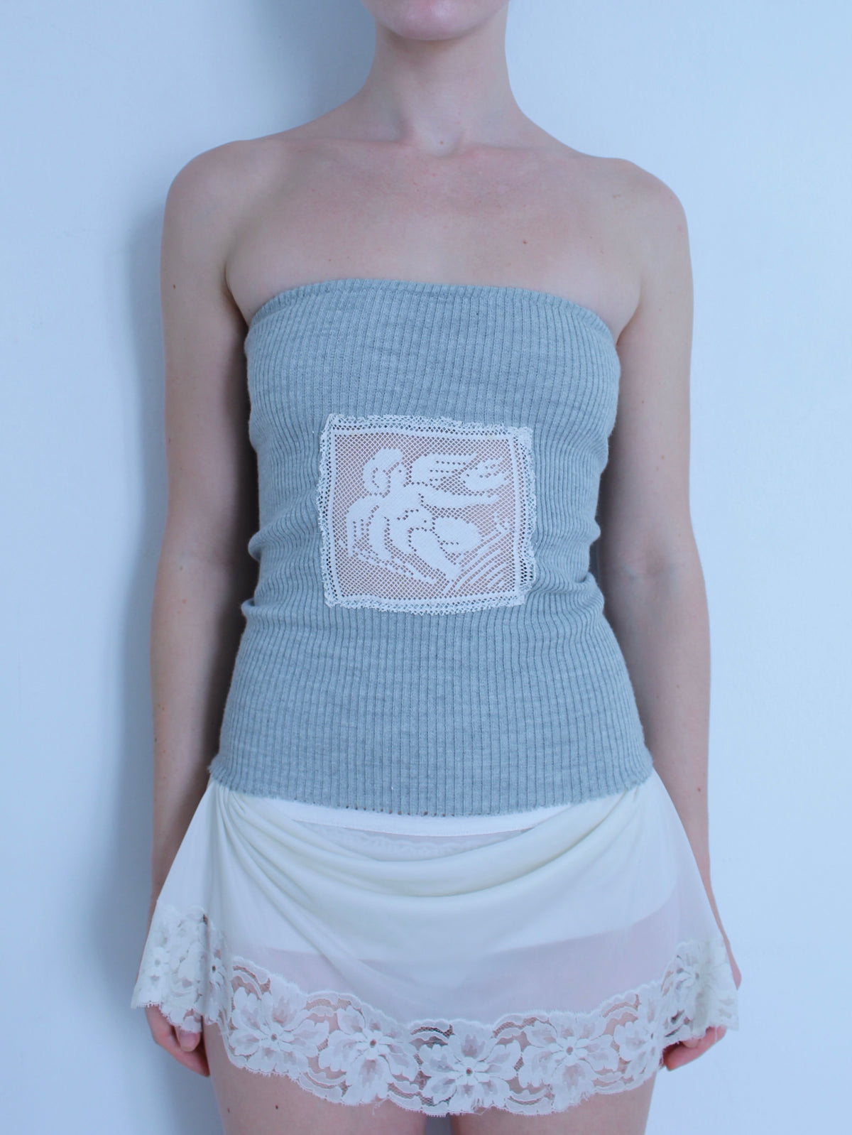 The Filet Lace Top (The Angel with Arrow)
