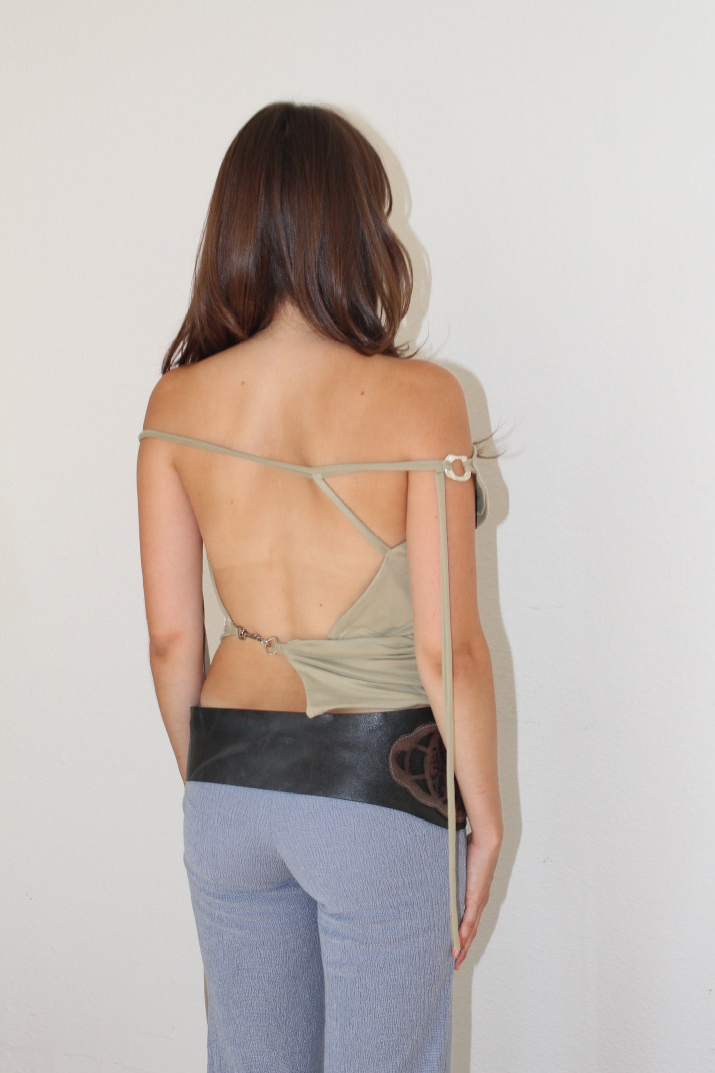 The Faye Top (In sage green)