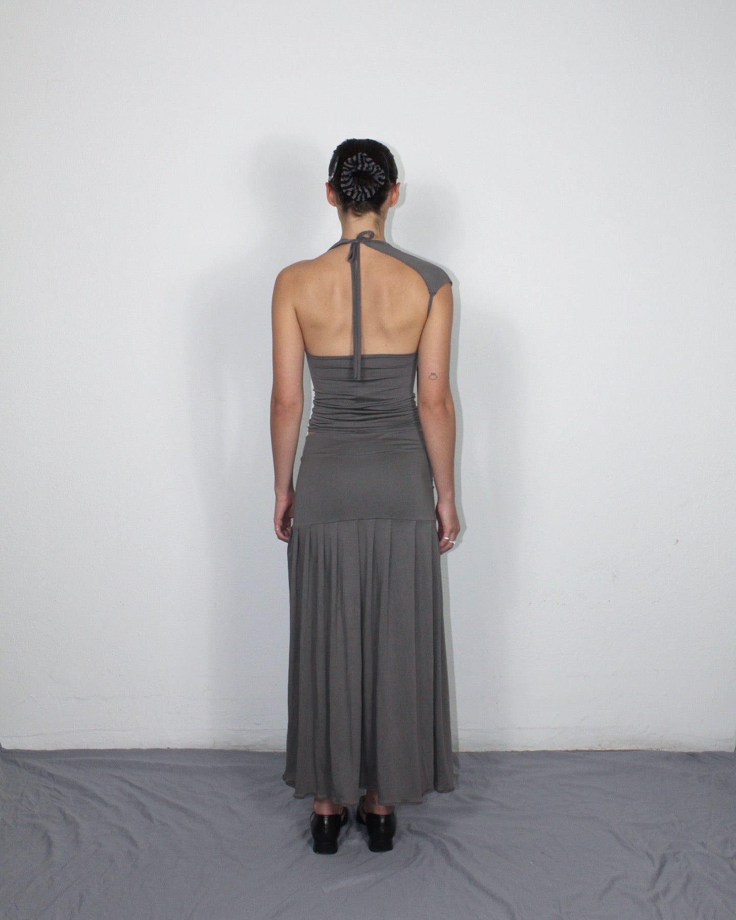 The Mevanou Skirt (In Gray-brown)