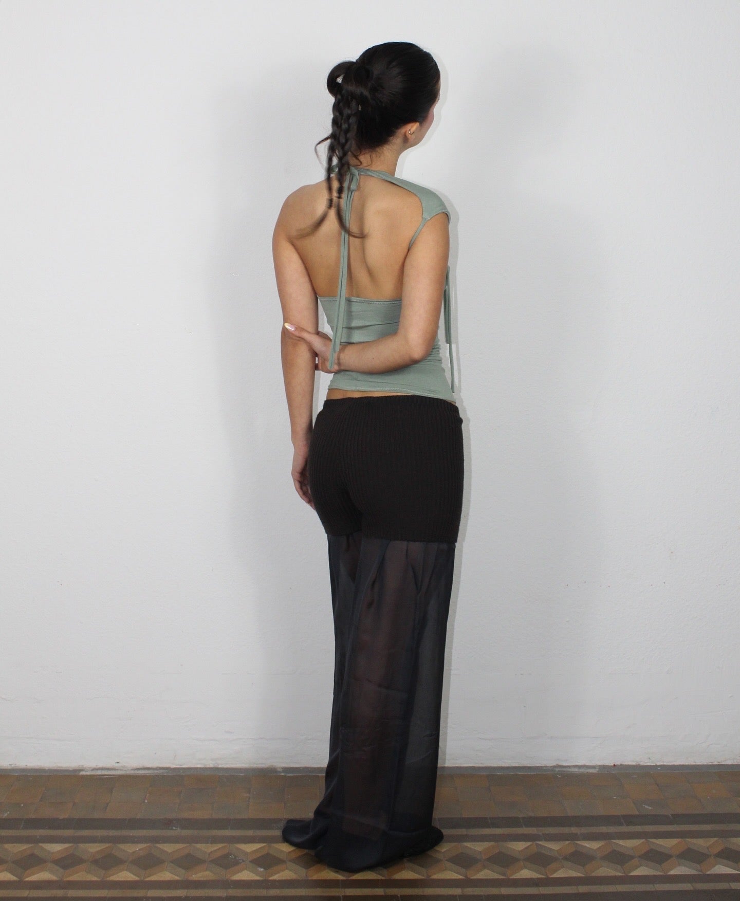 The Mevanou Top (In Green)