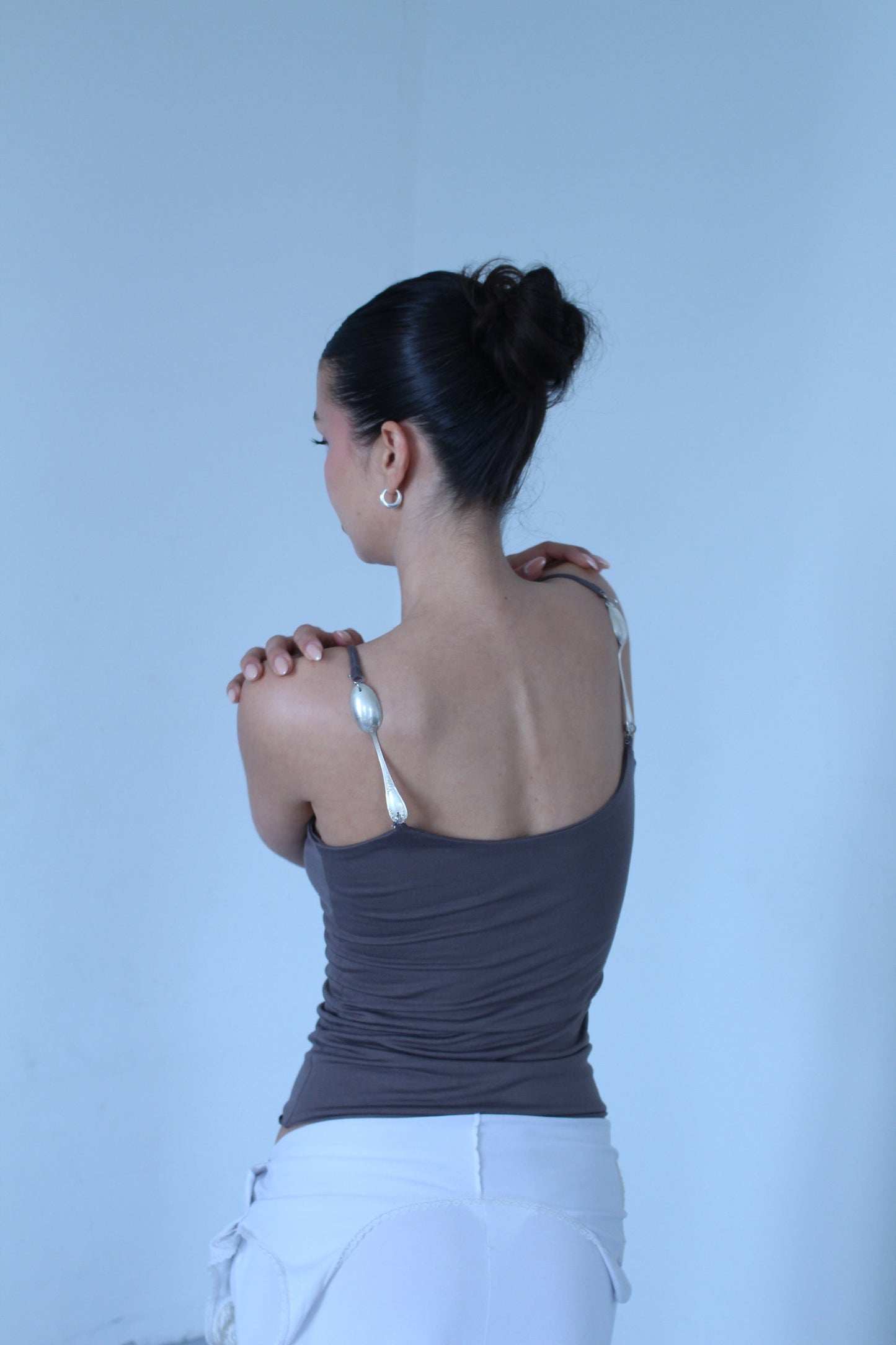 The Spoon Top (In Taupe)