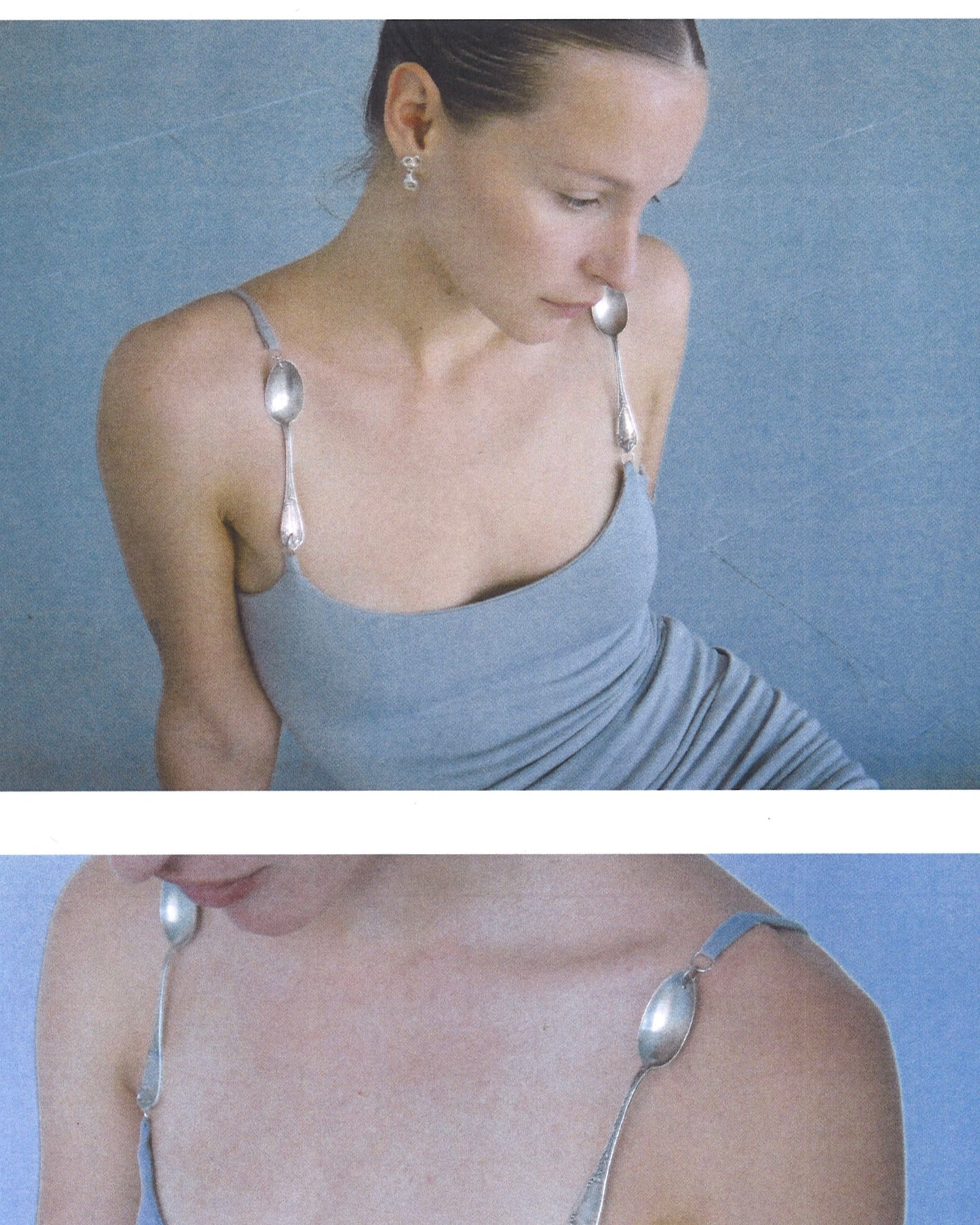 The Spoon Top (In Medium Gray)