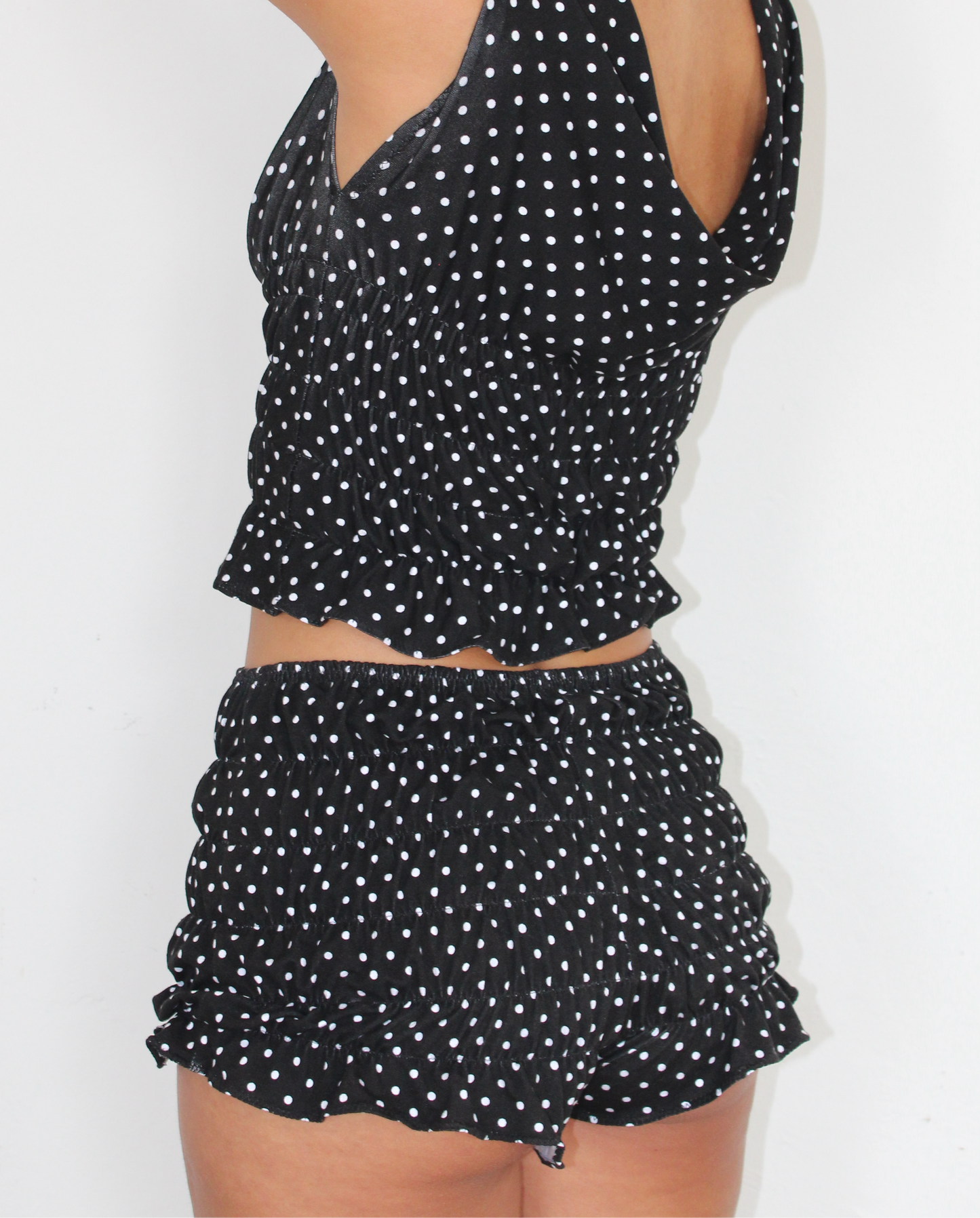 The Rosie Bloomers (In Black Polka Dot)