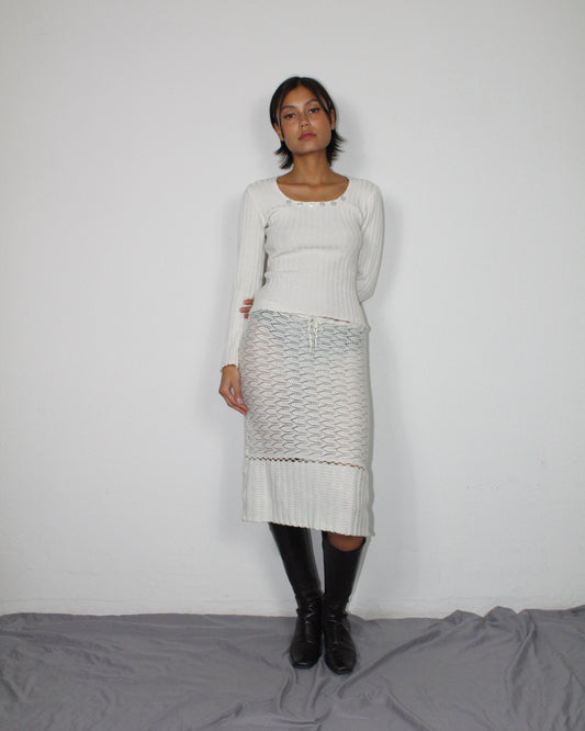 The Knit Midi Skirt