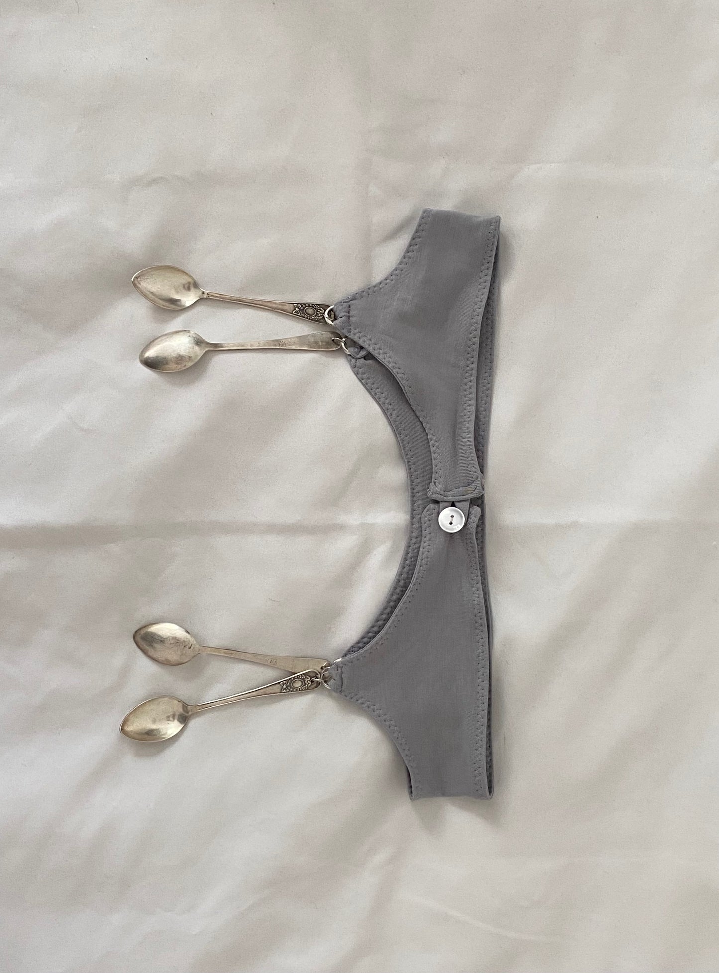 The Spoon Belt (In Medium Gray)