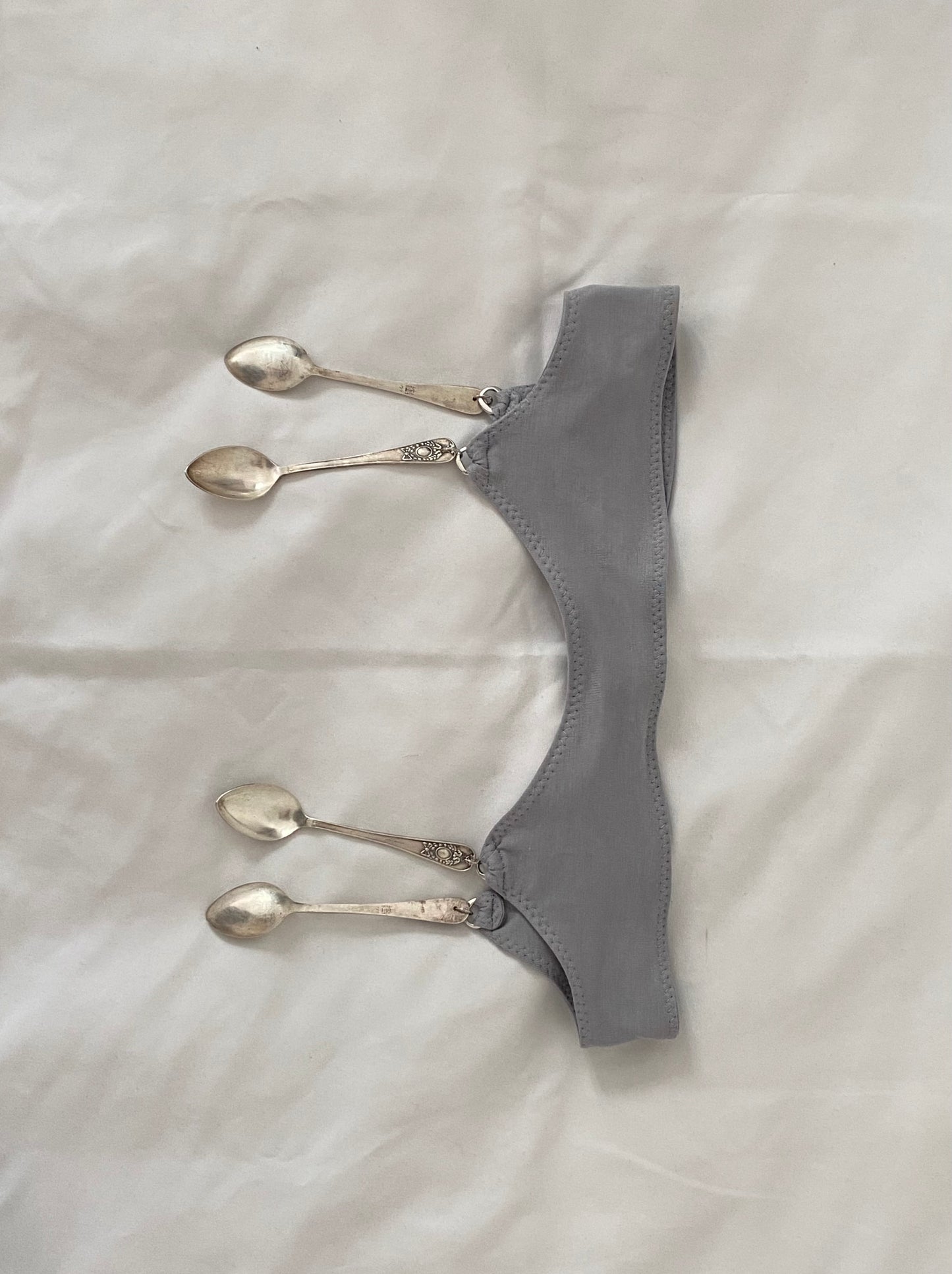 The Spoon Belt (In Medium Gray)
