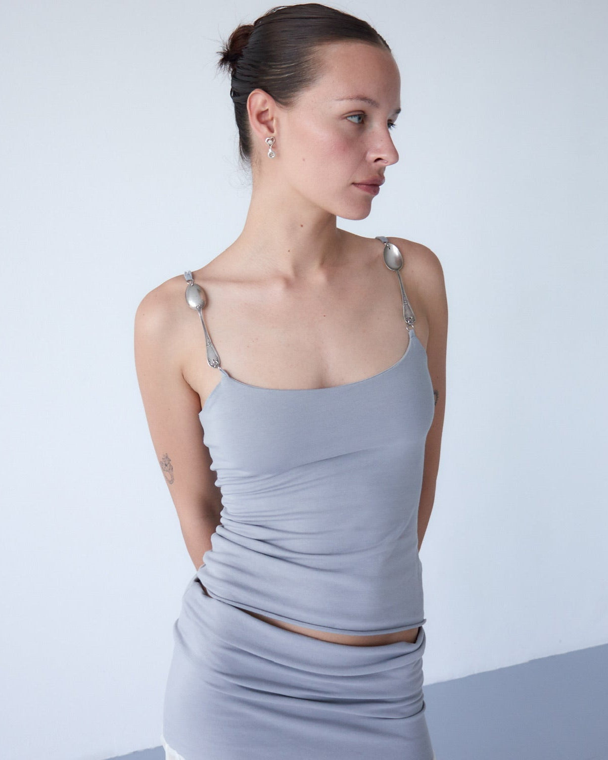 The Spoon Top (In Medium Gray)
