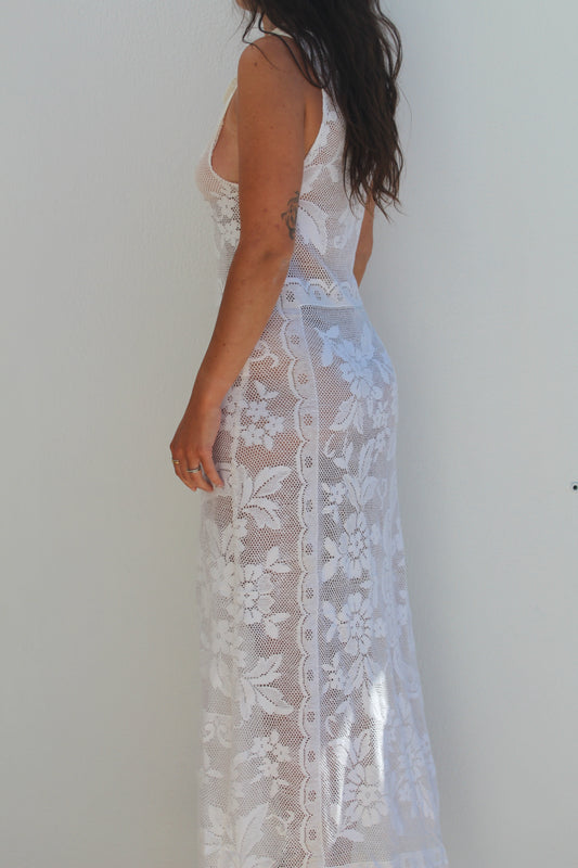 The Tablecloth Lace Dress
