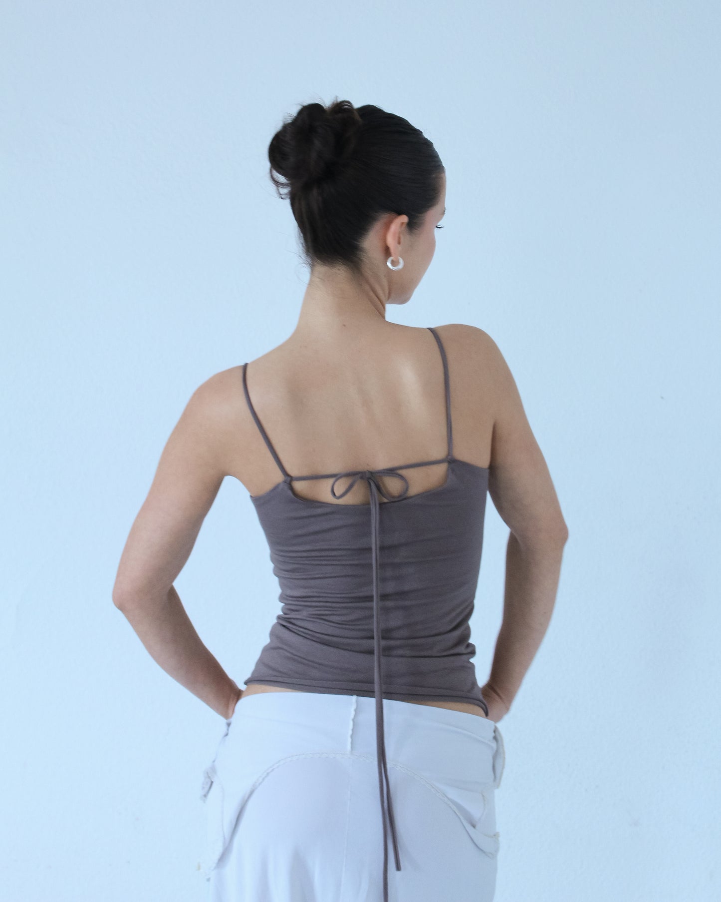 The Spoon Top (In Taupe)