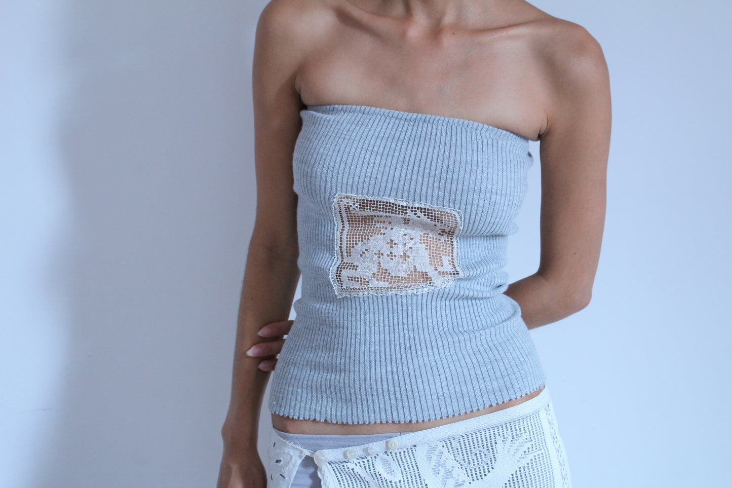 The Filet Lace Top (The Dragon)