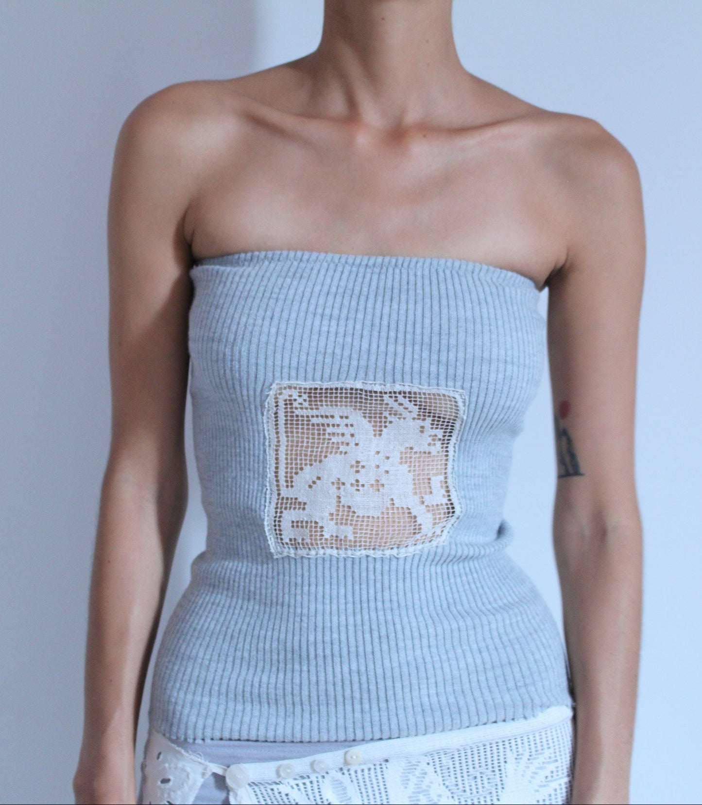 The Filet Lace Top (The Dragon)