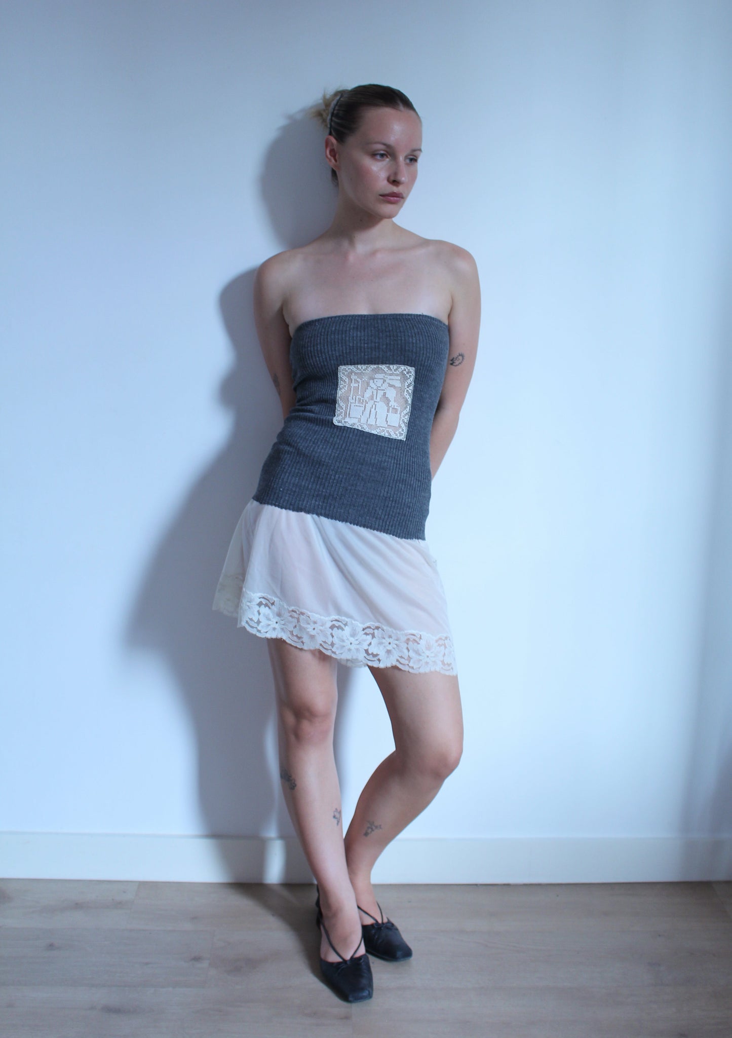 The Filet Lace Top (The Lady with Luggage)