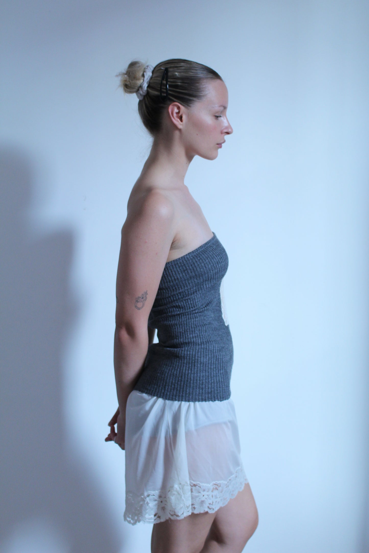 The Filet Lace Top (The Lady with Luggage)