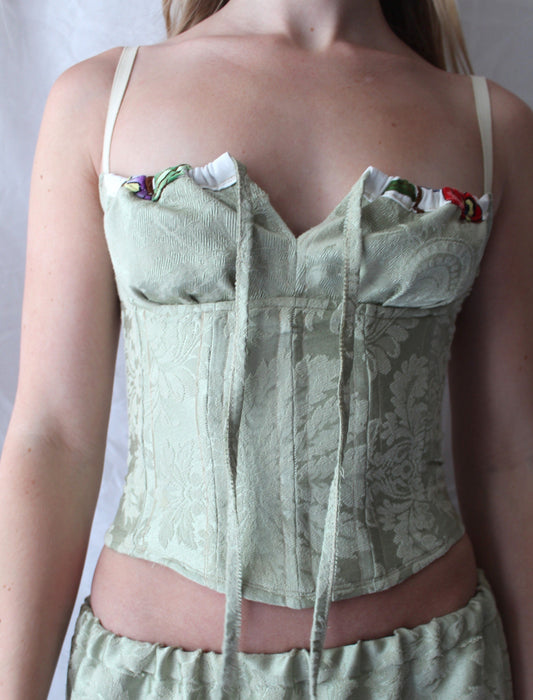 The Floresta Corset Top (one of a kind)