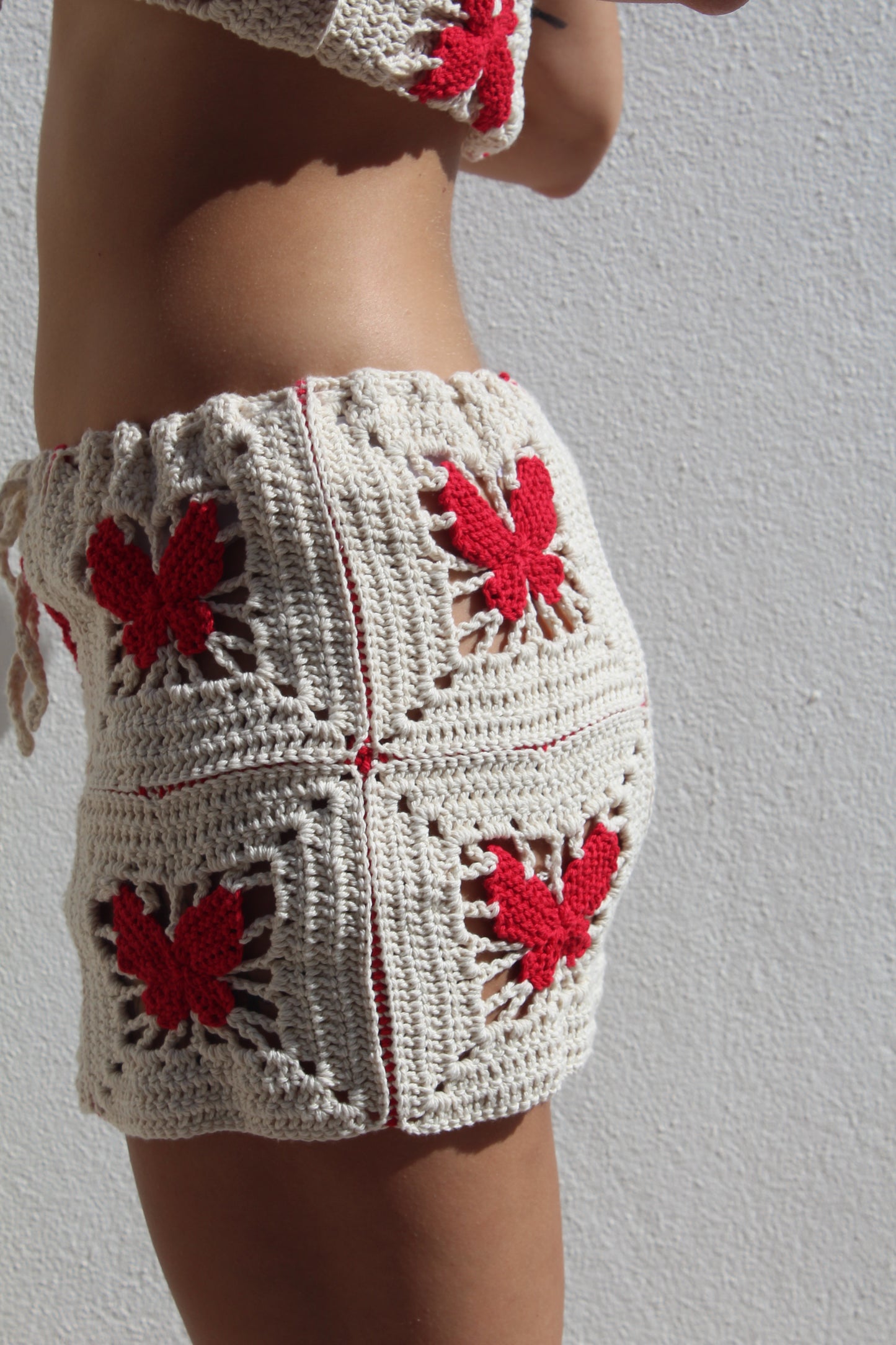 Crochet Butterfly Skirt