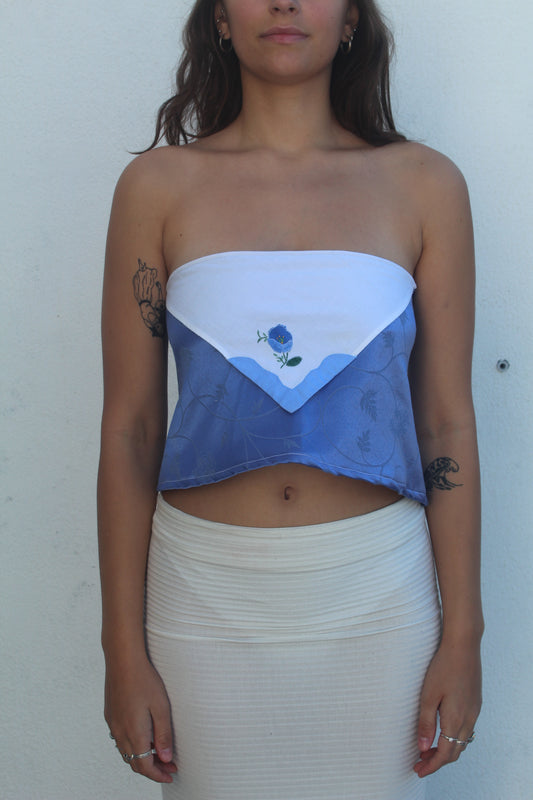 The Viana Top (in Royal blue)