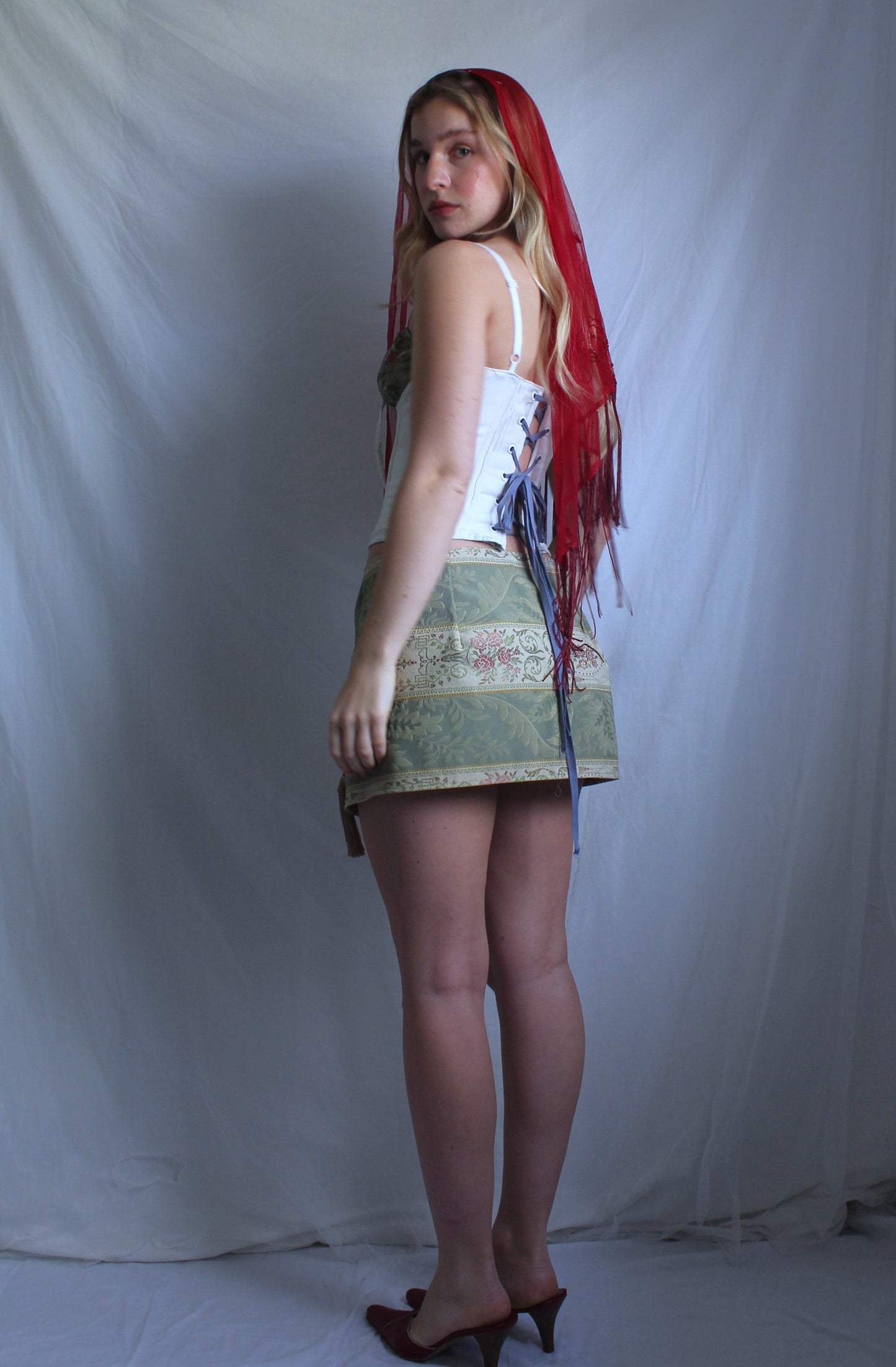 The Corset and Tapestry Skirt Set