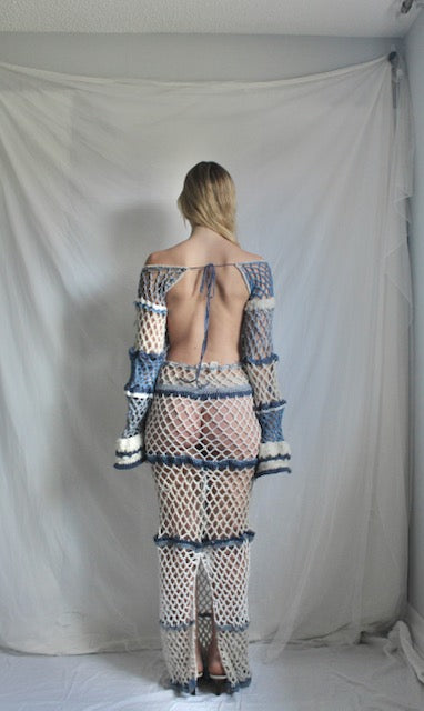 The Ocean Crochet Dress